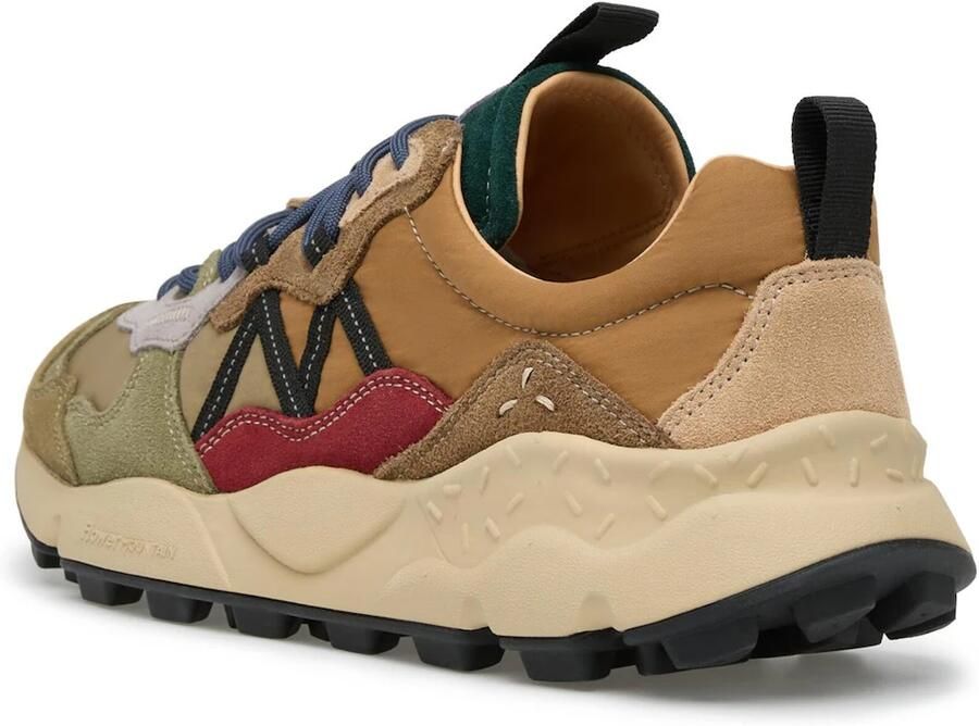 Flower Mountain Sneakers laag 'LENZAN MAN' groen - Foto 3