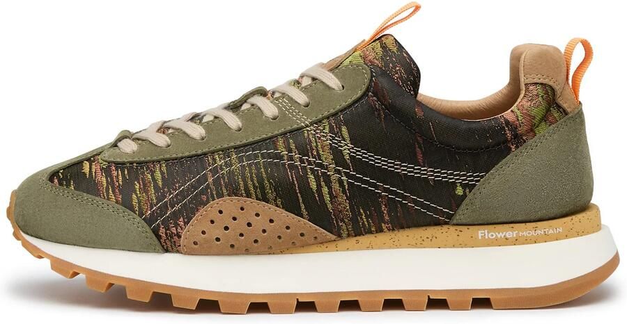 Flower Mountain Sneakers laag 'NEW ASUKA' groen