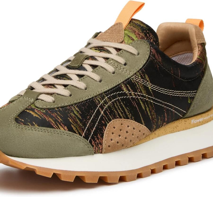 Flower Mountain Sneakers laag 'NEW ASUKA' groen - Foto 2