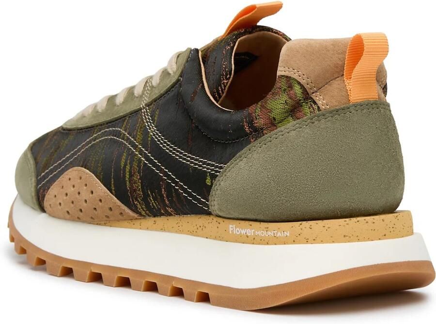 Flower Mountain Sneakers laag 'NEW ASUKA' groen - Foto 3