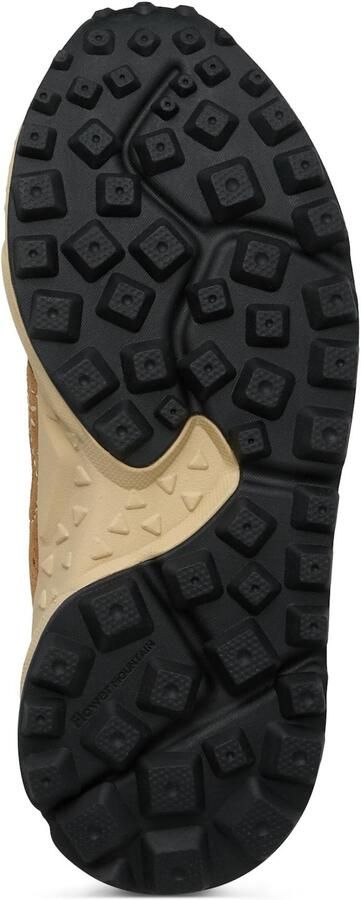 Flower mountain heren sneaker Rulis Uni suède en tweed beige en bruin - Foto 6