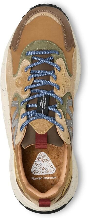 Flower Mountain Sneakers laag 'SOLIN MAN' cognac