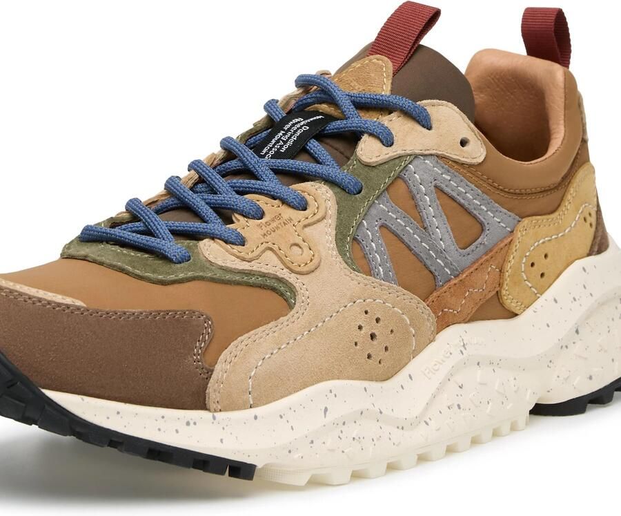 Flower Mountain Sneakers laag 'SOLIN MAN' cognac - Foto 2