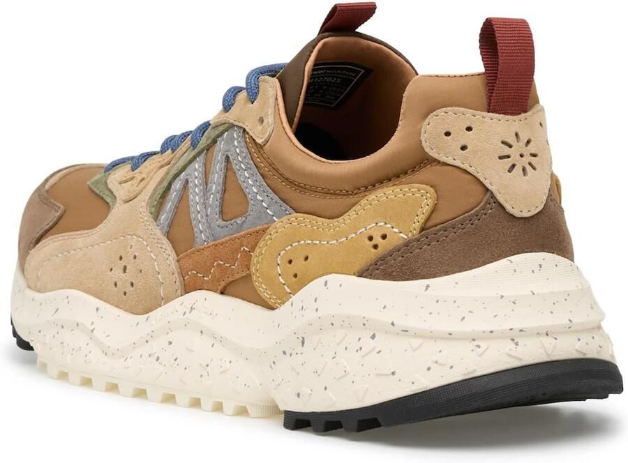 Flower Mountain Sneakers laag 'SOLIN MAN' cognac - Foto 3