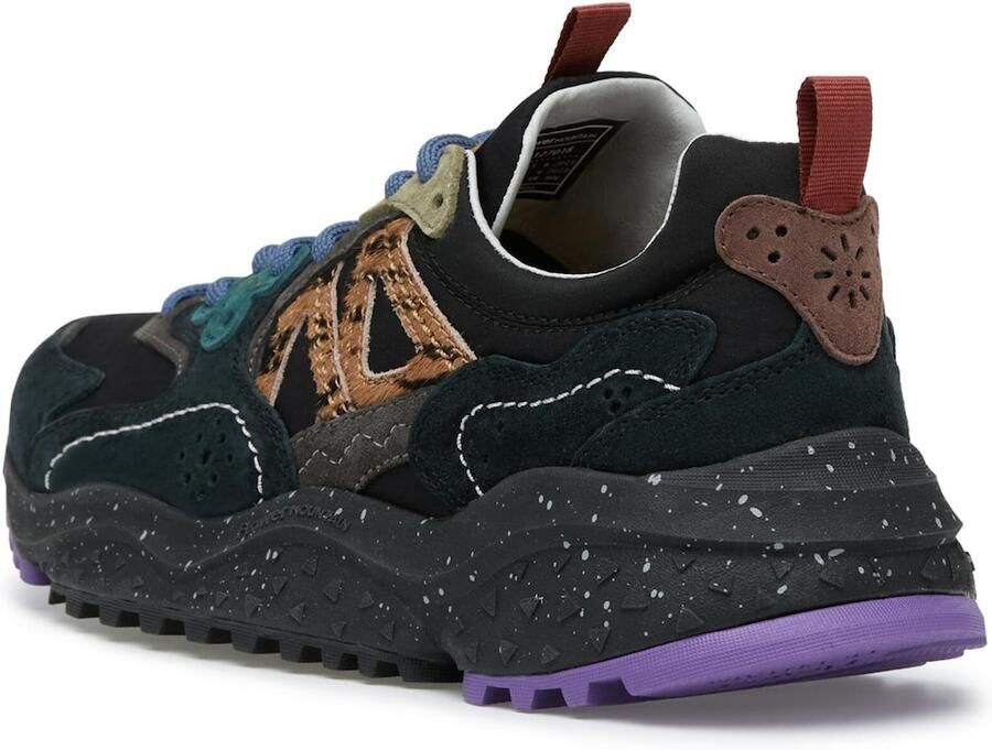 Flower Mountain Sneakers laag 'SOLIN UNI' zwart - Foto 3