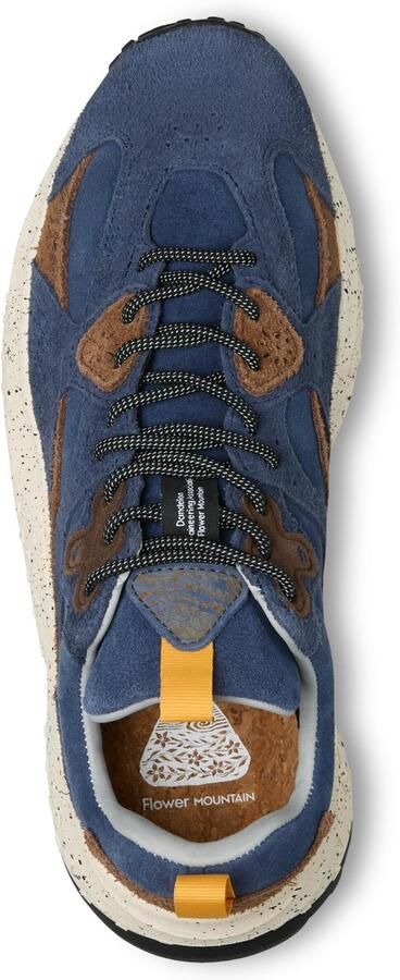 Flower Mountain Sneakers laag 'WAVE MAN' blauw