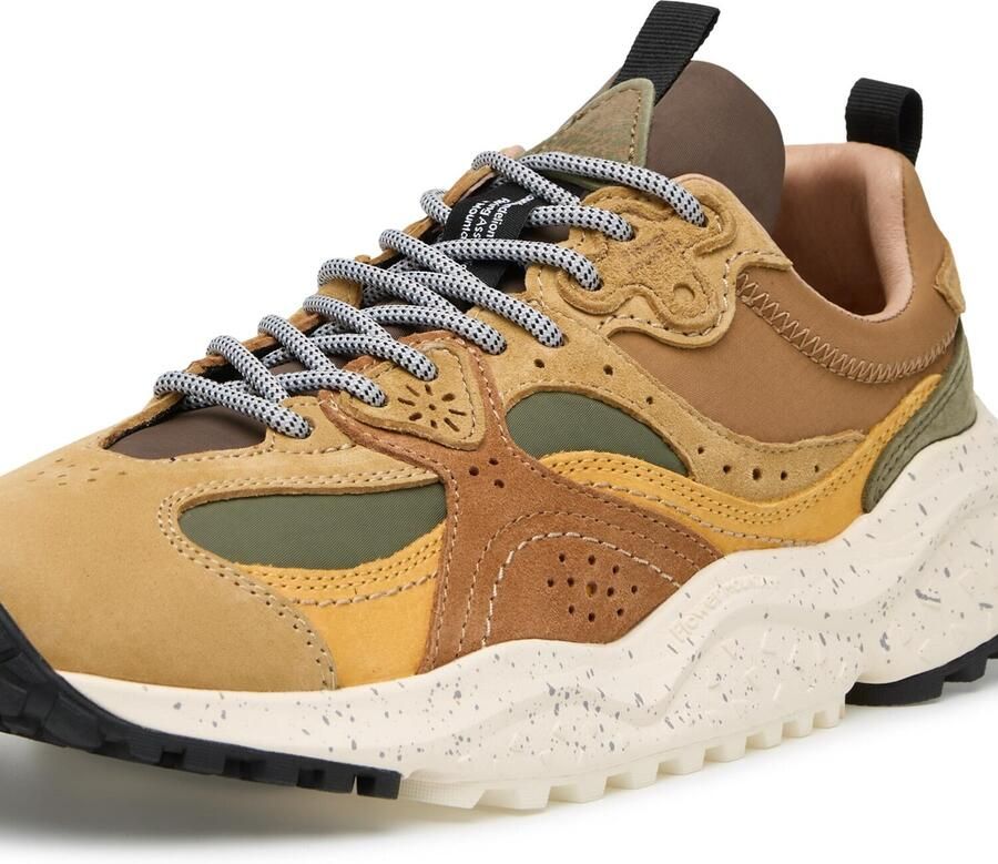 Flower Mountain Sneakers laag 'WAVE MAN' goudgeel - Foto 2