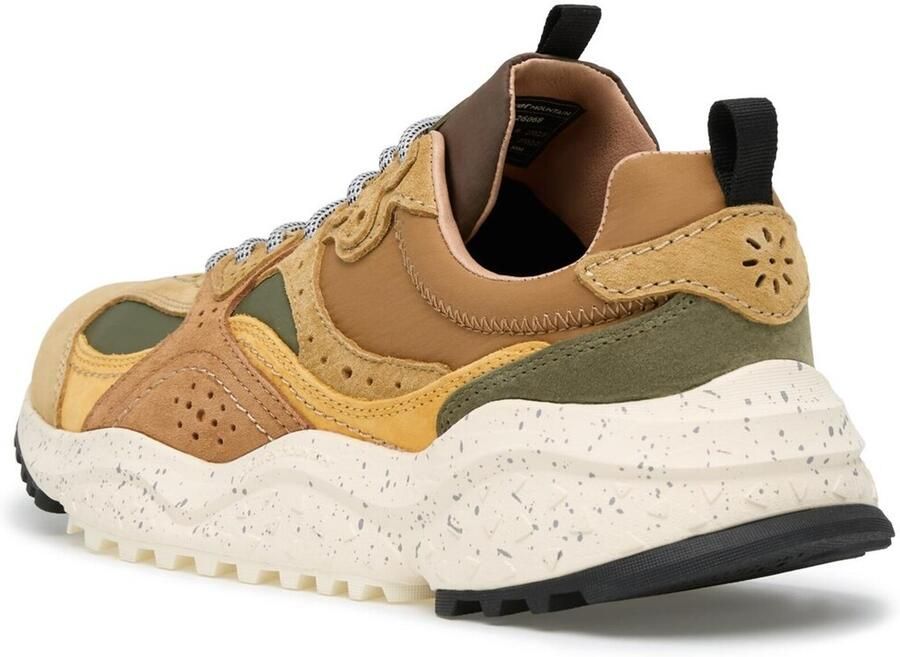 Flower Mountain Sneakers laag 'WAVE MAN' goudgeel - Foto 3