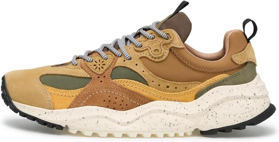 Flower Mountain Sneakers laag 'WAVE MAN' goudgeel - Foto 4