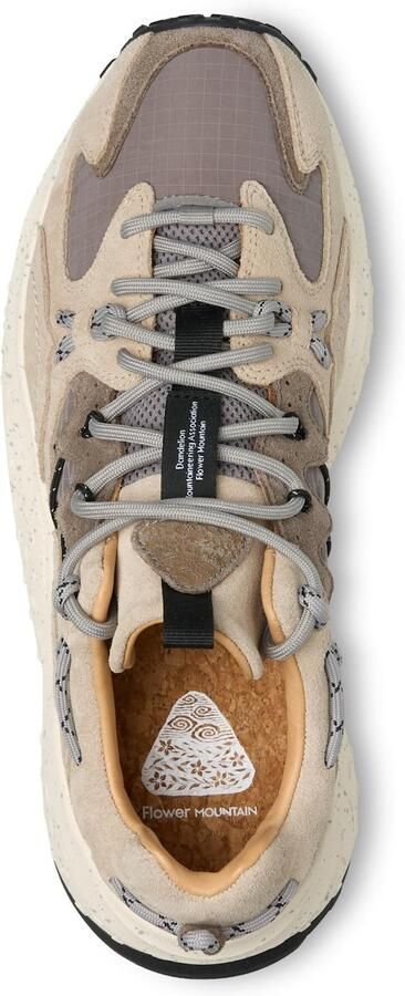 Flower Mountain Sneakers laag 'YAMABUSHI MAN' beige - Foto 5
