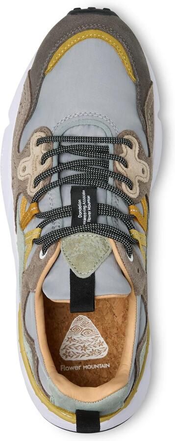 Flower Mountain Sneakers laag 'YAMANO 3 MAN' antraciet - Foto 6