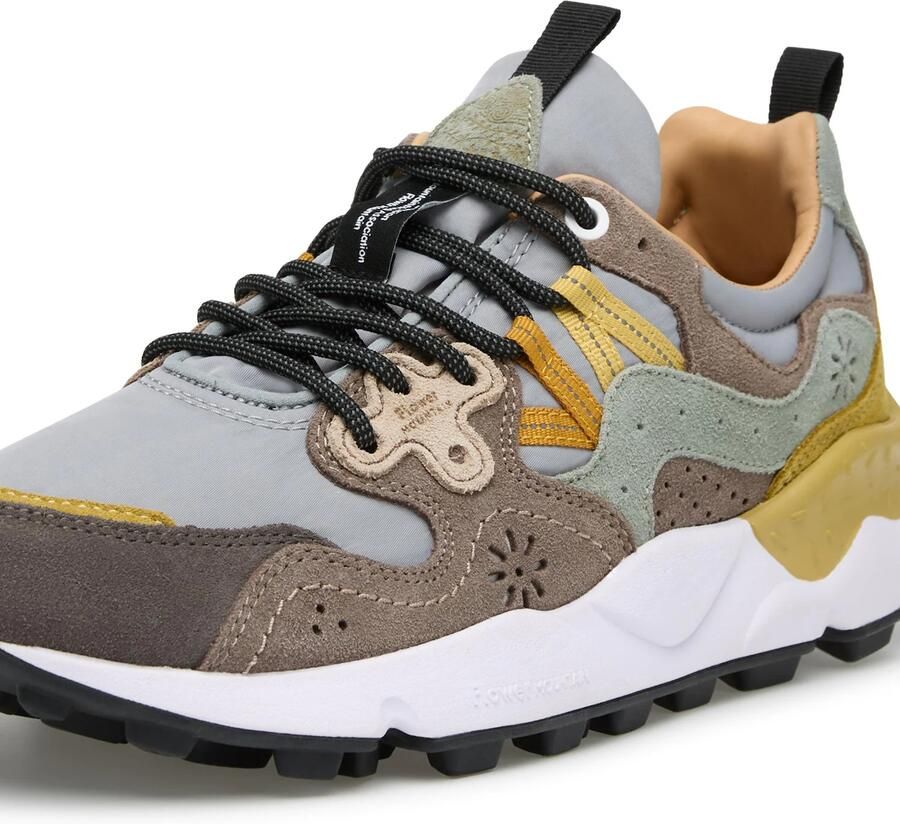 Flower Mountain Sneakers laag 'YAMANO 3 MAN' antraciet - Foto 2