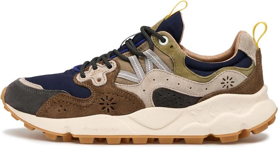 Flower Mountain Lage Sneakers YAMANO 3 2017816-3B06 DARK GREY BROWN - Foto 4