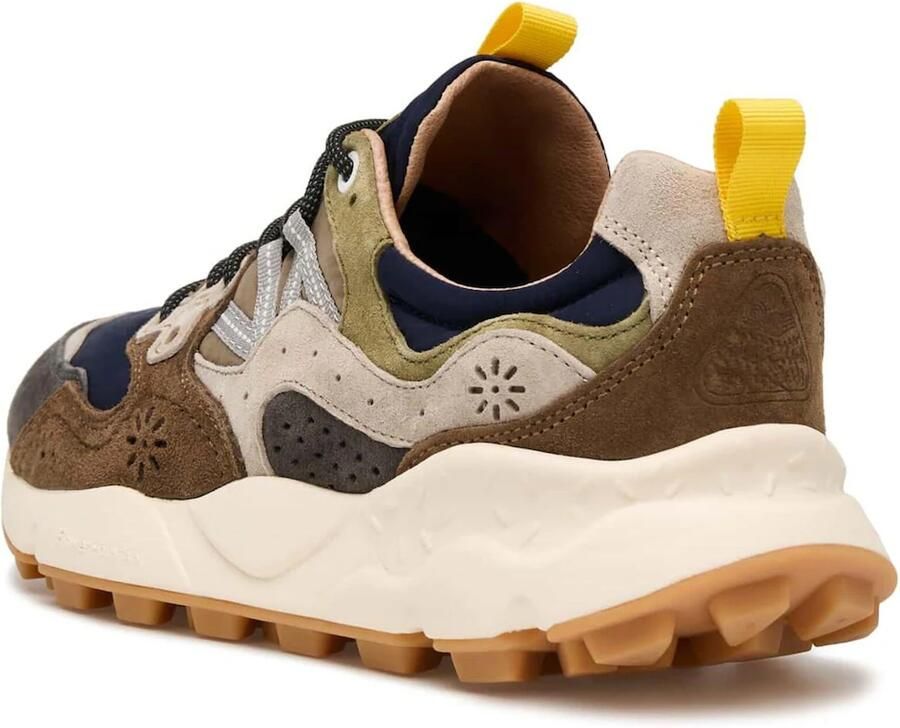Flower Mountain Lage Sneakers YAMANO 3 2017816-3B06 DARK GREY BROWN - Foto 6