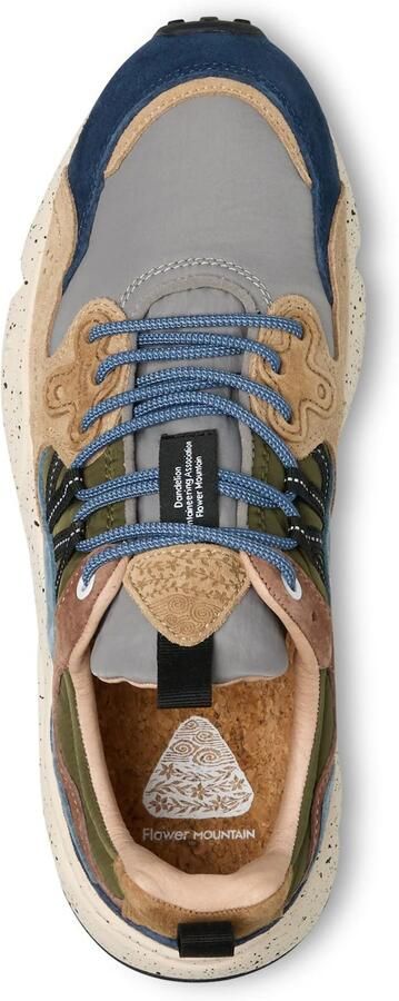 Flower Mountain Sneakers YAMANO 3 2017816 01 2C32-NAVY-LIGHT-BROWN-GREY - Foto 8