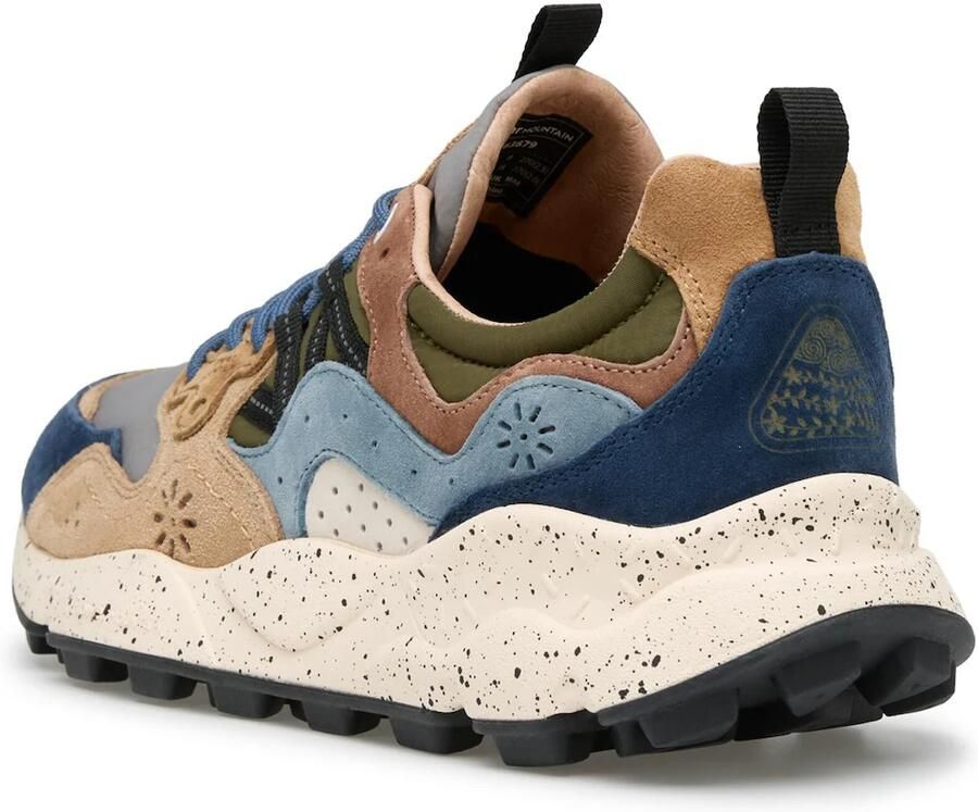 Flower Mountain Sneakers YAMANO 3 2017816 01 2C32-NAVY-LIGHT-BROWN-GREY - Foto 5