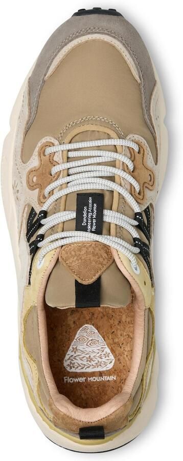 Flower Mountain Sneakers laag 'YAMANO 3 MAN' taupe - Foto 7