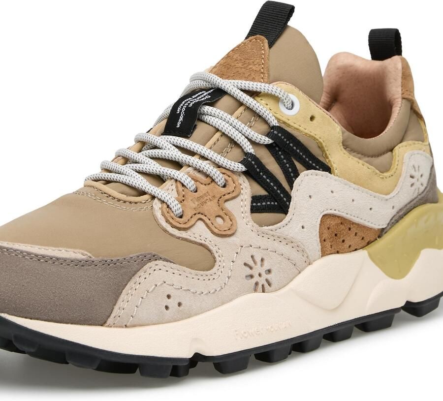 Flower Mountain Sneakers laag 'YAMANO 3 MAN' taupe - Foto 3