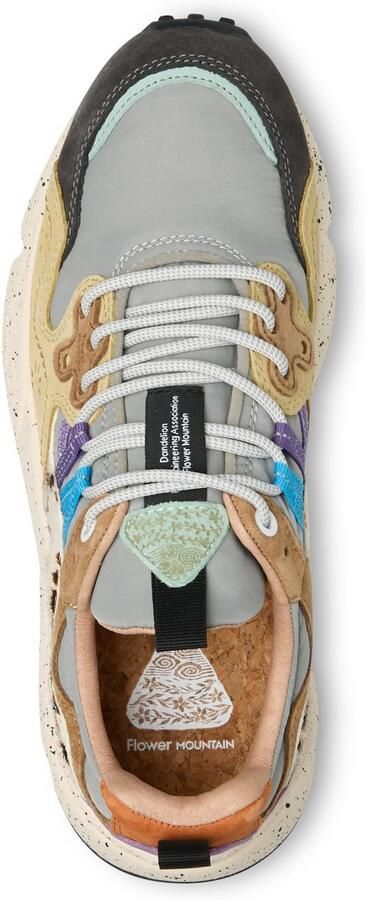 Flower Mountain Sneakers laag 'YAMANO 3 UNI' antraciet