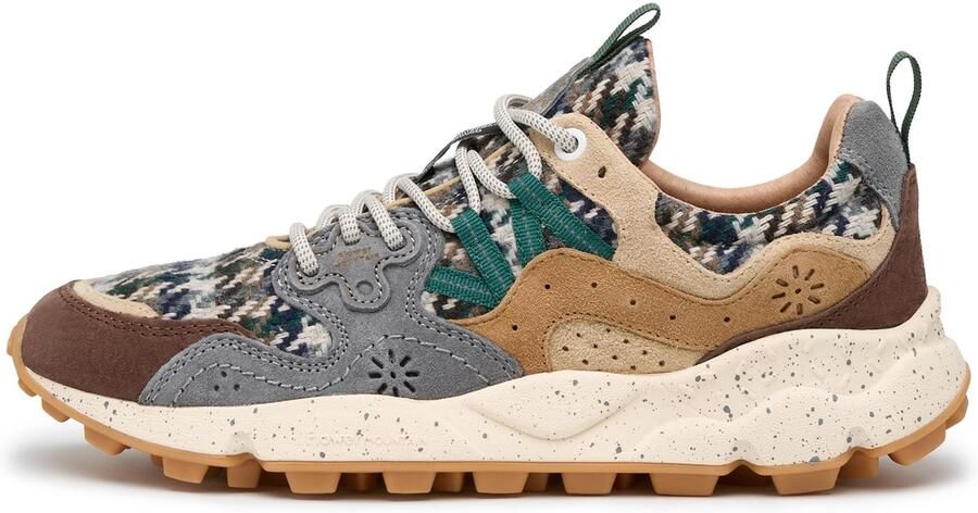 Flower Mountain Sneakers laag 'YA O 3 UNI' antraciet - Foto 5