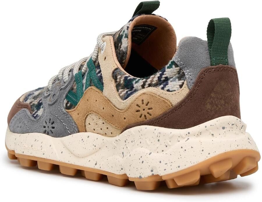 Flower Mountain Sneakers laag 'YA O 3 UNI' antraciet - Foto 4