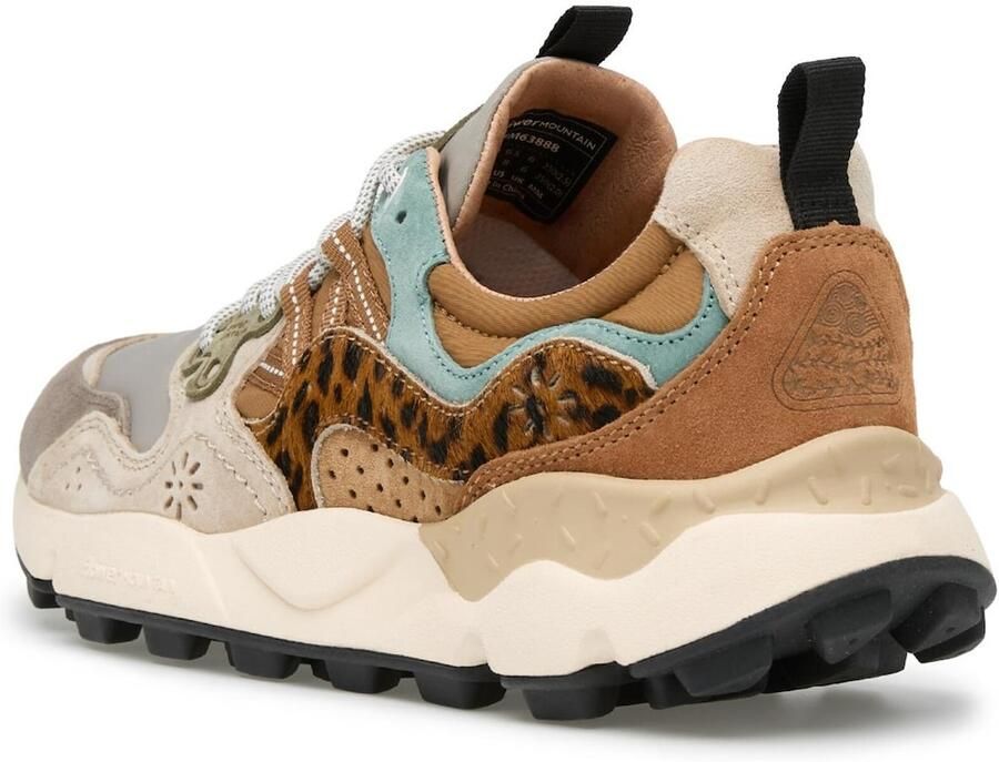 Flower Mountain Sneakers laag 'YAMANO 3 UNI' beige - Foto 4