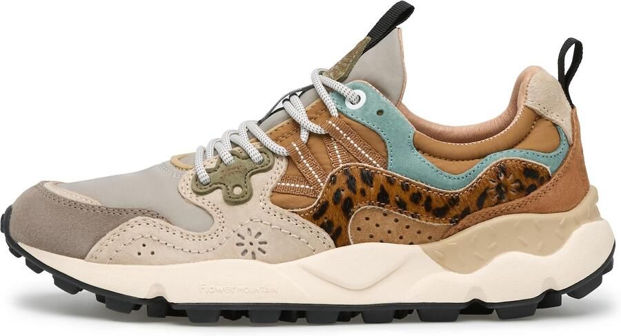 Flower Mountain Sneakers laag 'YAMANO 3 UNI' beige - Foto 6