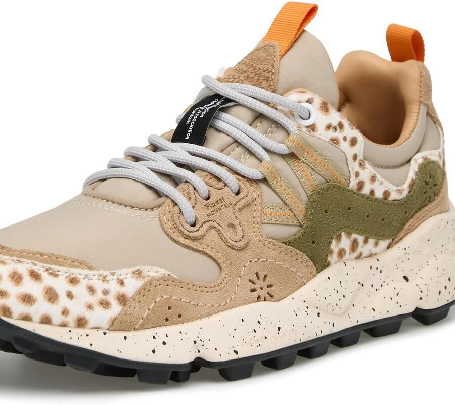 Flower Mountain Sneakers laag 'YAMANO 3 UNI' beige - Foto 2
