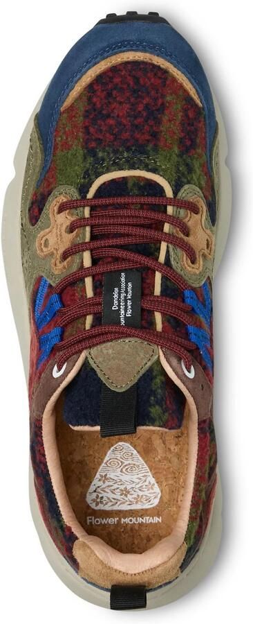 Flower Mountain Sneakers laag 'YAMANO 3 UNI' blauw