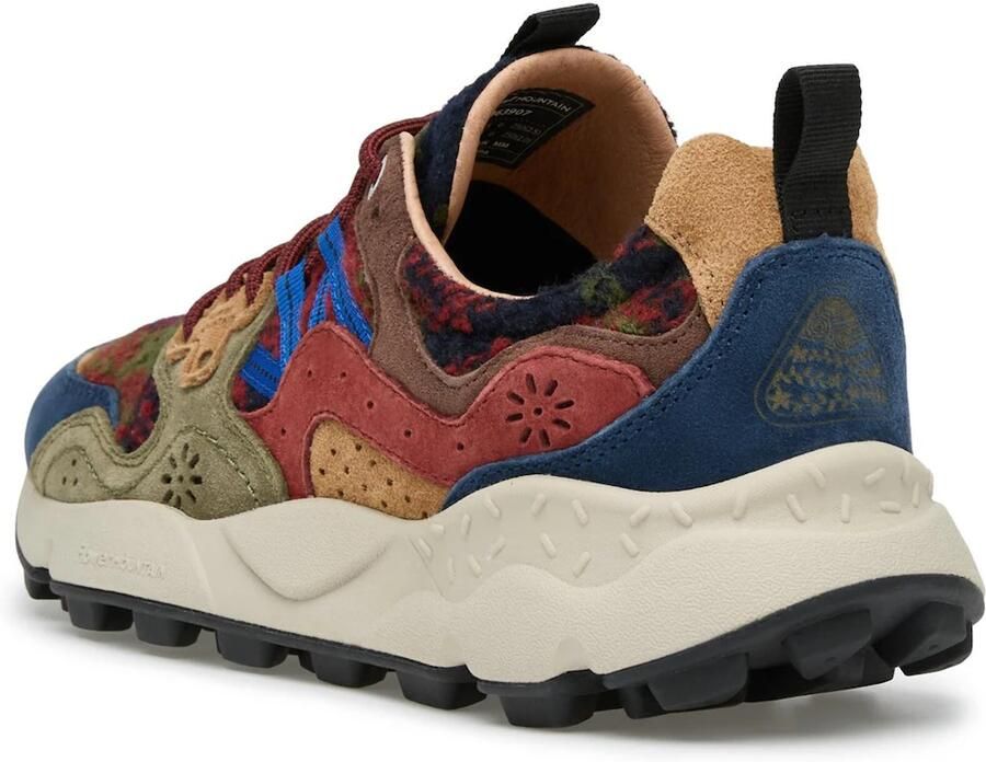 Flower Mountain Sneakers laag 'YAMANO 3 UNI' blauw - Foto 3