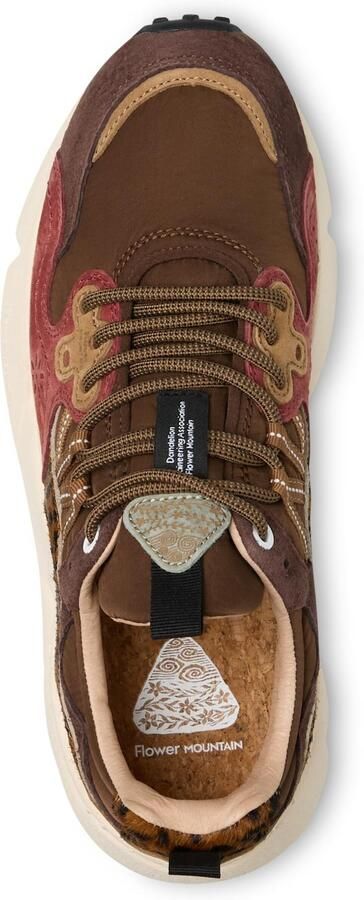Flower Mountain Lage Sneakers YAMANO 3 2017818 56-2B58 DARK GREY MUD WARM BROWN - Foto 7