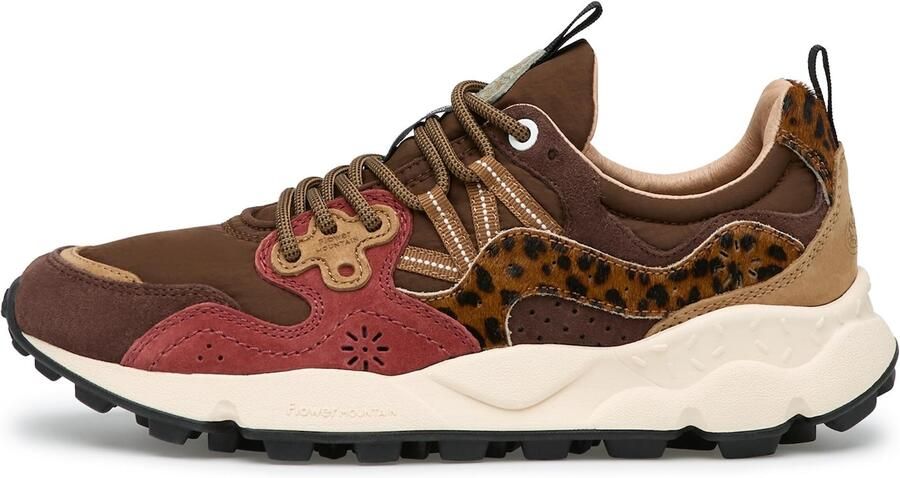 Flower Mountain Lage Sneakers YAMANO 3 2017818 56-2B58 DARK GREY MUD WARM BROWN - Foto 6