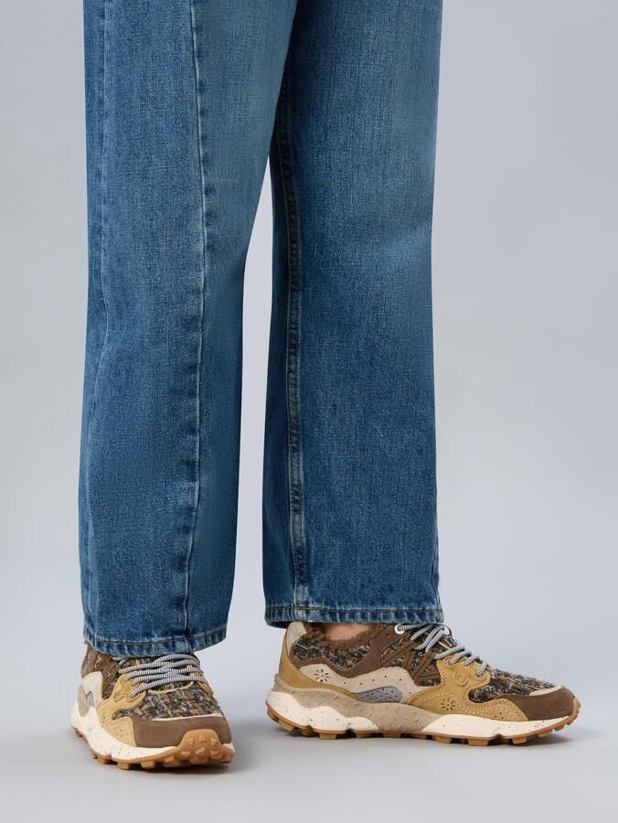 Flower Mountain Sneakers laag 'YAMANO 3 UNI' donkerbruin - Foto 4