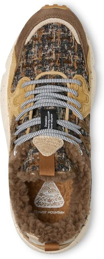 Flower Mountain Sneakers laag 'YAMANO 3 UNI' donkerbruin - Foto 6