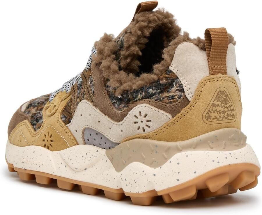 Flower Mountain Sneakers laag 'YAMANO 3 UNI' donkerbruin - Foto 3