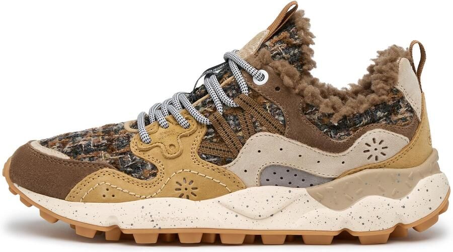 Flower Mountain Sneakers laag 'YAMANO 3 UNI' donkerbruin - Foto 5