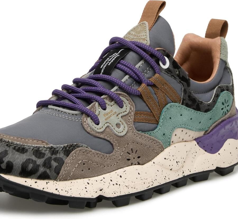 Flower Mountain Lage Sneakers YAMANO 3 2017818 56-B74 DARK GREY ANTHRACHITE BOT. - Foto 2