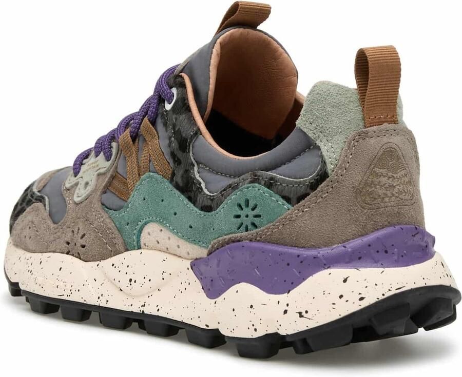 Flower Mountain Lage Sneakers YAMANO 3 2017818 56-B74 DARK GREY ANTHRACHITE BOT. - Foto 3