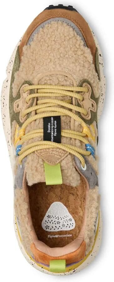 Flower Mountain Stijlvolle Sneakers Multicolor Suède Trekking Veters - Foto 7