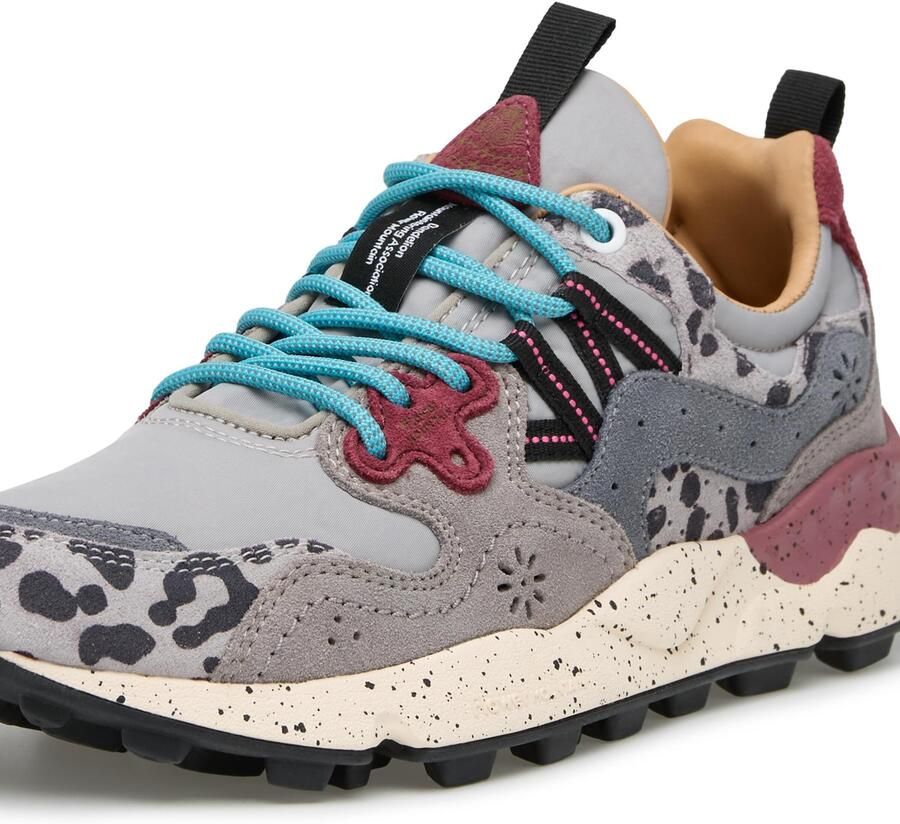 Flower Mountain Sneakers laag 'YA O 3 UNI' vuurrood - Foto 5