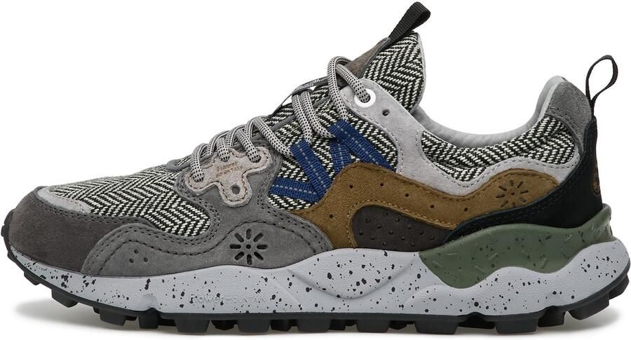 Flower Mountain Sneakers laag 'YAMANO 3 UNI' zwart