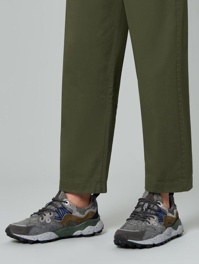 Flower Mountain Sneakers laag 'YAMANO 3 UNI' zwart - Foto 4