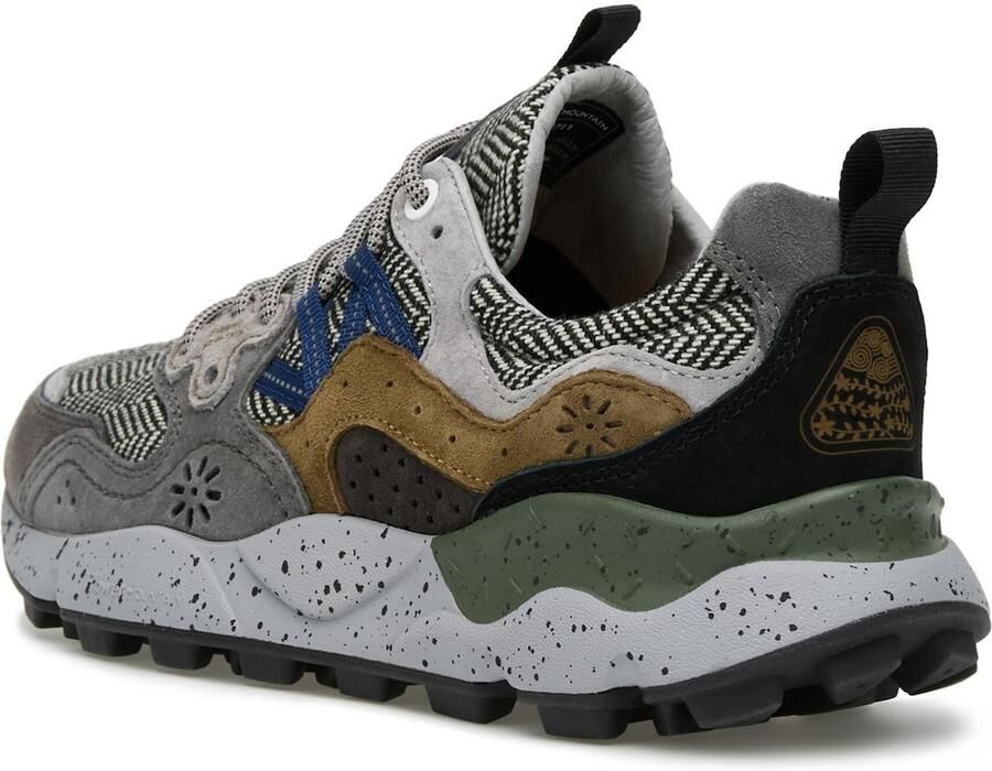 Flower Mountain Sneakers laag 'YAMANO 3 UNI' zwart - Foto 3