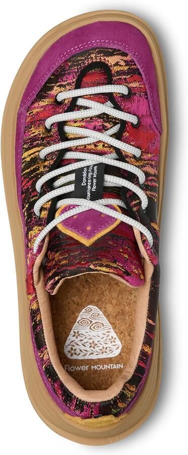 Flower Mountain Veterschoen 'FAMI WOMAN' bordeaux