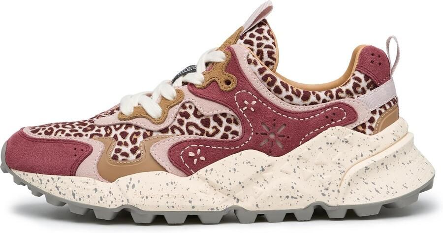 Flower Mountain Veterschoen 'RULIS WOMAN' bordeaux