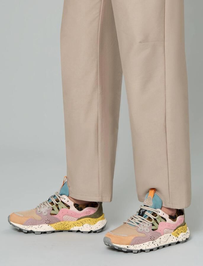 Flower Mountain Lage Sneakers YAMANO 3 2017817 55-2F71 LIGHT MUSTARD GREY CIPRIA - Foto 4
