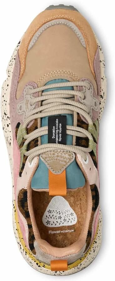 Flower Mountain Lage Sneakers YAMANO 3 2017817 55-2F71 LIGHT MUSTARD GREY CIPRIA - Foto 6