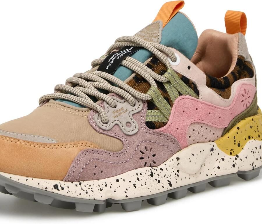 Flower Mountain Lage Sneakers YAMANO 3 2017817 55-2F71 LIGHT MUSTARD GREY CIPRIA - Foto 2