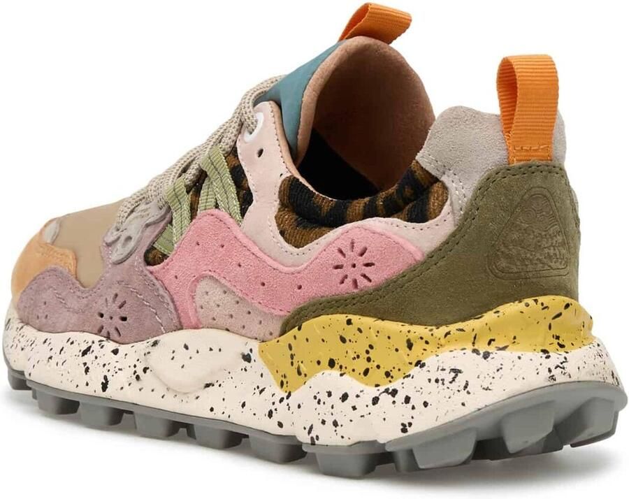 Flower Mountain Lage Sneakers YAMANO 3 2017817 55-2F71 LIGHT MUSTARD GREY CIPRIA - Foto 3