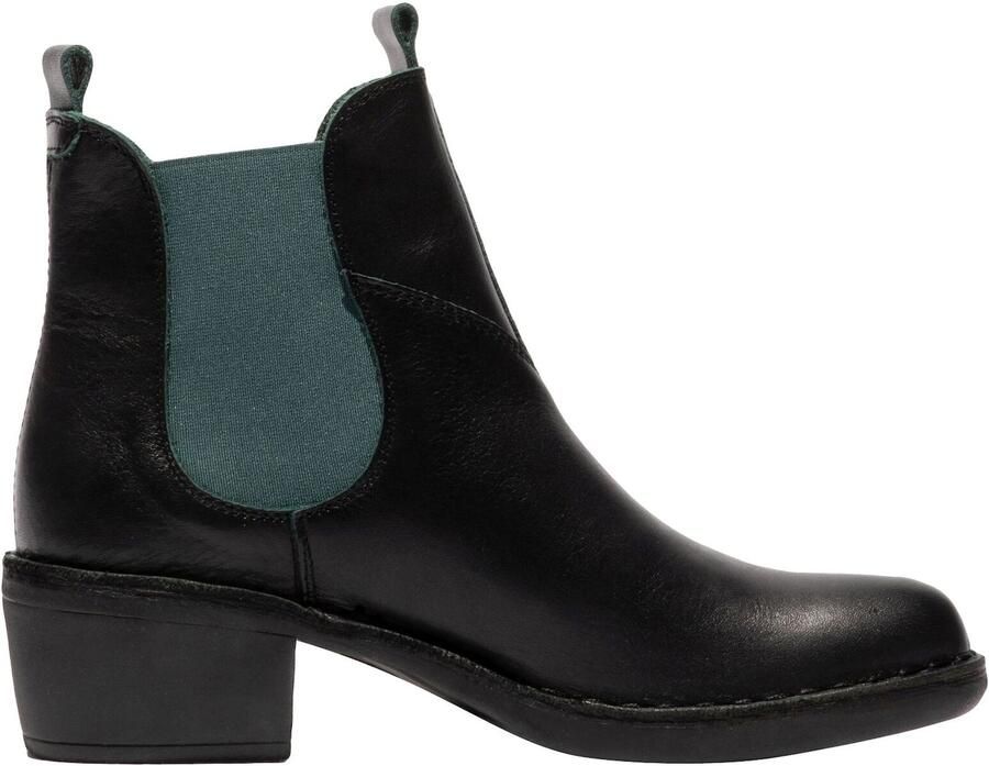 FLY LONDON Chelsea boots petrol zwart - Foto 3